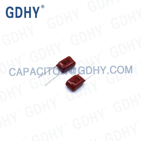 Cheap Miniature Metallized Polyester 0.56uF CL21X Capacitor for sale