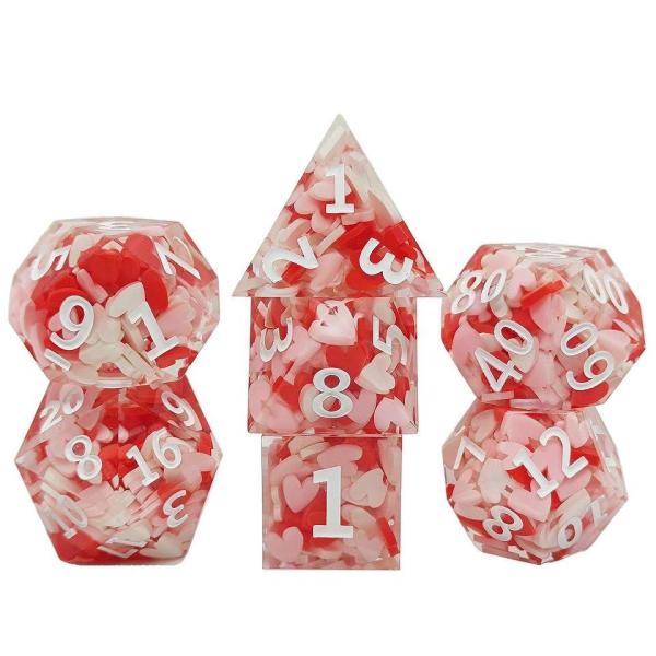 Cheap Resin Antiwear Precision Polyhedral Dice With Sharp Edges Durable for sale