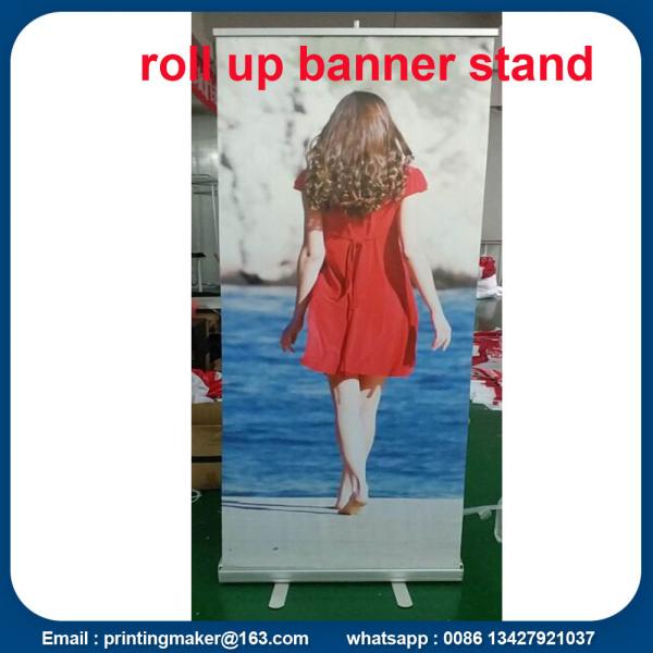 Cheap Roll Up Retractable Display Banners For Indoor Advertising for sale