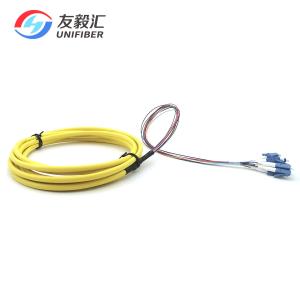 Best Color Coded Fiber Optical Pigtail 1m LC/UPC 12 Fibers OS2 Single Mode wholesale