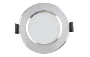China CRI 80 15 Watt 1380 Lumen Silver / White LED Ceiling Lighting Dimmable Down lights on sale