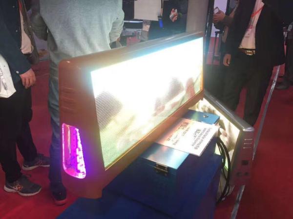 Cheap Die Casting Taxi Led Display Cabinet 4G 3G GPS Location Program Functions for sale