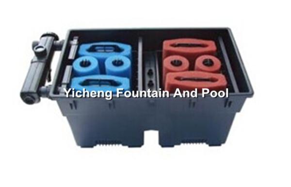 Cheap Embedded Type Biological Fish Pond UV Filtration System For 7m3 Pond for sale