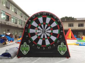 Best Kids And Adults Giant Inflatable Golf Dart Boards / Inflatable Dart Game wholesale