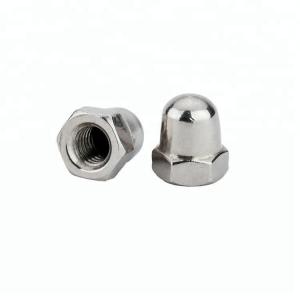 Best Nickel Plated Din1587 Hex Domed Nuts wholesale