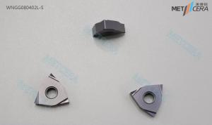 WNGG0804 Carbide Insert CNC Carbide Turning Tool Steel Processing External Turning  Left Hand Cutting Grounded Insert