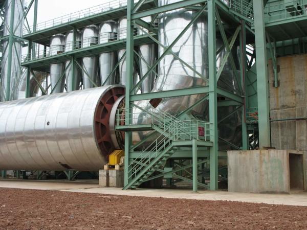 Cheap Efficient Particle Board PB OSB Single Pass Rotary Drum Dryer for sale