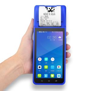 Best Handheld Mini Dual SIM Cards Payment Mobile POS Terminal All In One POS System with 2D Scanner wholesale