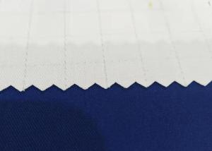 Best Uniform Garment Anti Static Fabric 10X10mm Grid Carbon fibre Polyester Cotton wholesale