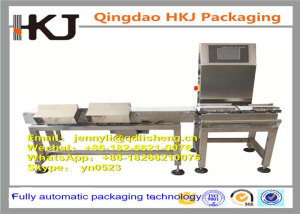 Cheap Professional Horizontal Check Weigher Machine / Online Weigher Machine OEM Available for sale