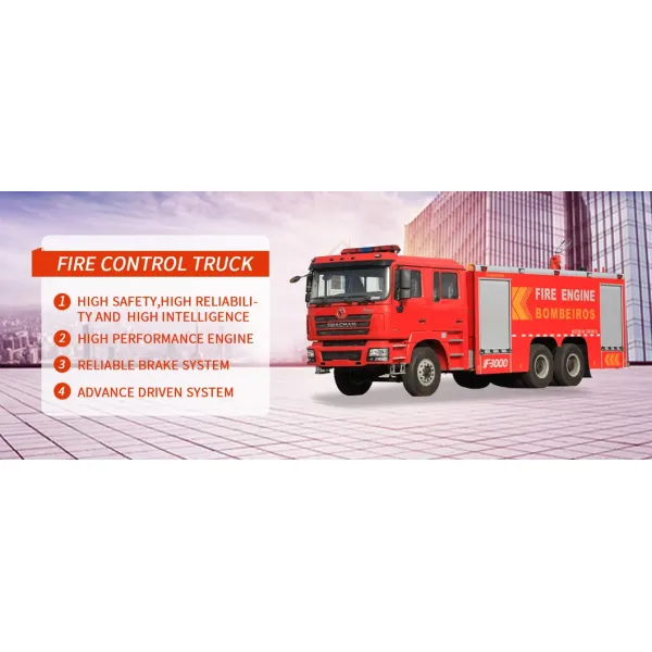 High Efficiency Shacman Fire Vehicle Truck with Water Cannon Fog Spray Machine