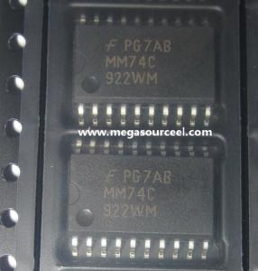 Best Integrated Circuit Chip MM74C922WMX - Fairchild Semiconductor - 16-Key Encoder 20-Key Encoder wholesale
