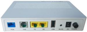 China OEM E/GPON ONU 1GE+1FE+1VOIP+2*2 WIFI , Onu Optical Network Unit on sale
