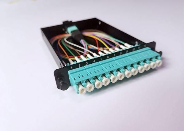 Cheap OM3 MPO LC Data Center Enclosures For Passive Optical Network Standard LCD Adapter for sale
