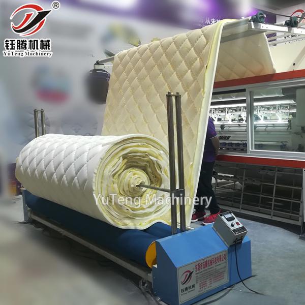 Cheap 0.2Kw Industrial Fabric Rolling Machine , Mattress Roller Machine Multipurpose for sale