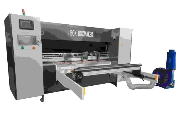 Cheap PLC Control System BM1800 Automatic Box Making Machine Corrugated Box for sale