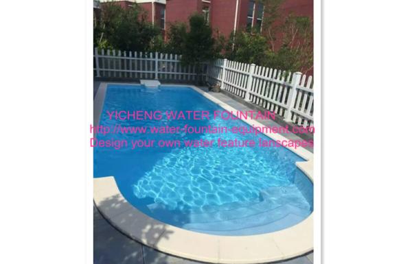 Cheap Above Ground Automatic Pool Cover Project Transparent Blue Color With Motor Roller for sale
