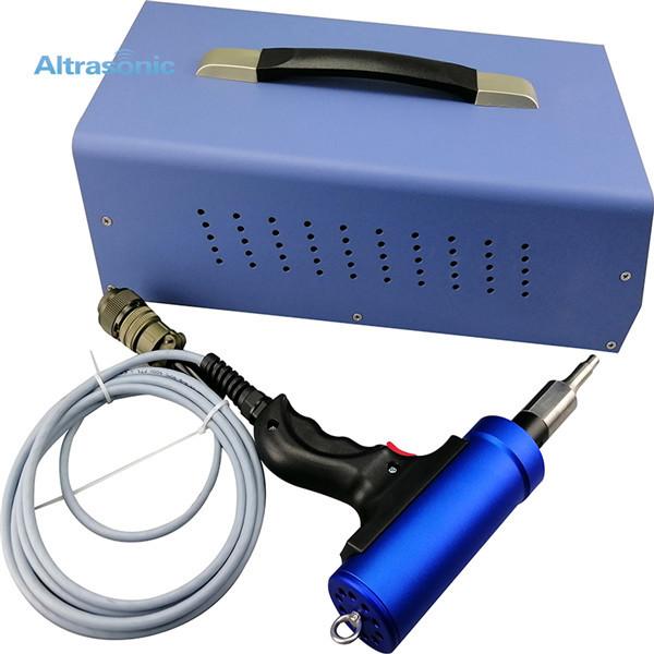 Cheap 35Khz Ultrasonic Plastic Extrusion Welding Gun / Ultrasonic Spot Welding Machine Customized for sale