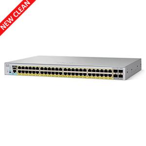 China 2960L Cisco Poe Network Switch , Cisco Ethernet Switch WS-C2960L-48PQ-LL on sale