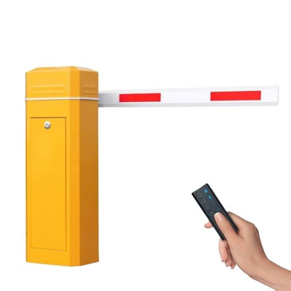 Cheap High Speed Straight Fold Arm Fence Barrier Gate For Car Parking Management for sale