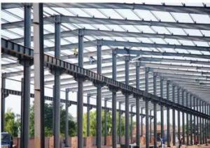 China 300km/H Wind Resistant PEB Pre Engineered Building Two Span on sale