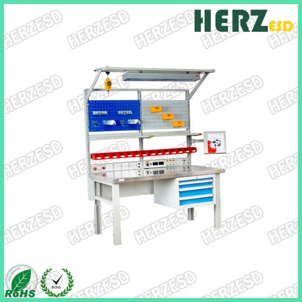 Cheap Durable ESD Work Table / Electrostatic Workbench Static Load 500kg Dynamic Load 300kg for sale