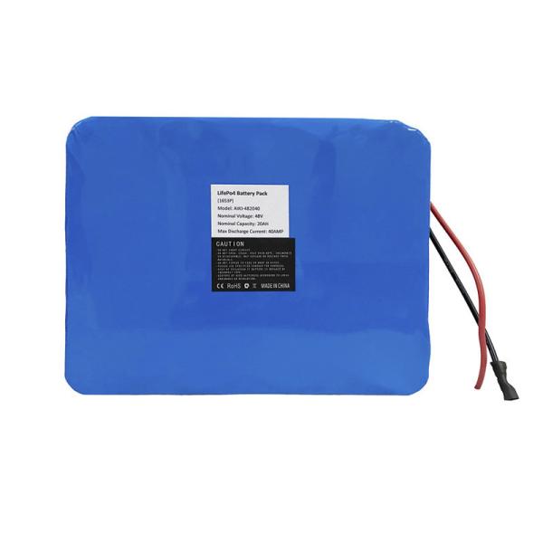 Cheap 48V 20AH 960Wh Ebike Lithium Battery Packs With BMS Protection for sale