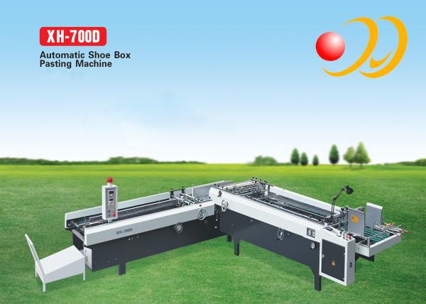 Cheap Newly developed Automatic counting Folder Gluer Machine for Corrugated Shoe Box for sale