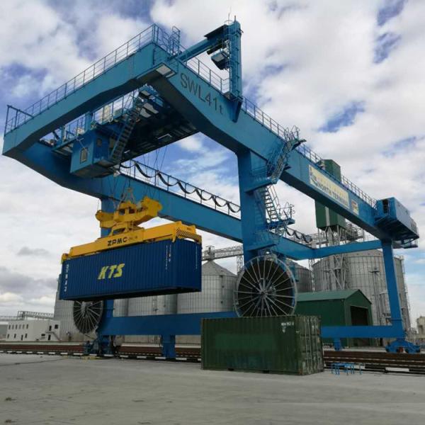 Cheap 30T 50T Rail Mounted Container Gantry Crane for sale