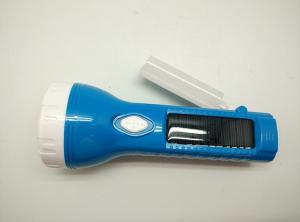 BN-1909S Table Lamp Solar Power LED Flashlight Torch