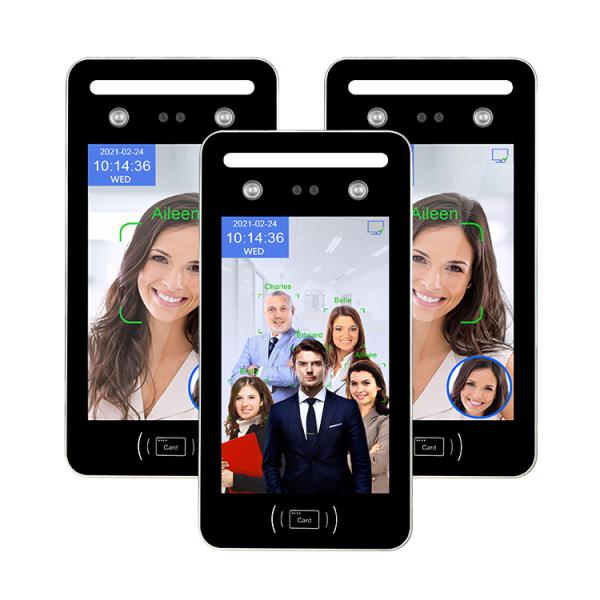 Cheap QR Code WIFI 0.5M Face Facial Recognition Access Control System Time Attendance for sale