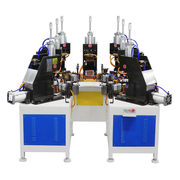Cheap Automatically Steel IBC Cage Base Frame Welding Machine With Horizontal Structure for sale