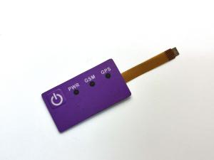 7 Way 0.1 Pitch Single Row Crimp Housing Tactile On Off Switch With LED For Temperature Controller