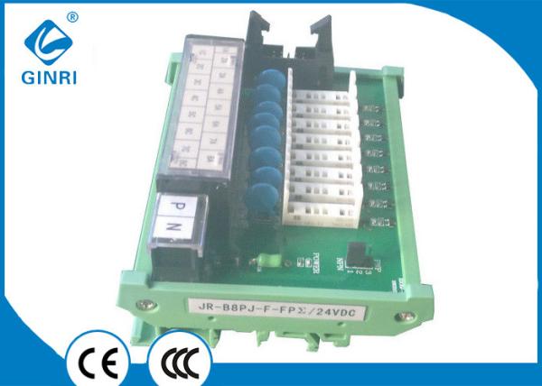 Cheap I O 8 Channel Relay Module Japanese Terminal Slim Relay Module With MIL Connector for sale
