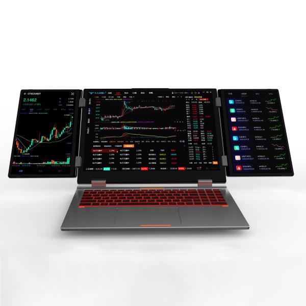 Cheap 16-Inch Laptop with Triple Touchscreens, Dual-Channel DDR5, Keyboard Backlighting, Fingerprint Lock, and Intel Core i7-1260P CPU for sale