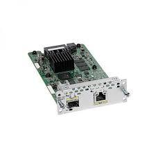 Cheap Cisco 1 Port Gigabit Ethernet WAN Network Interface Module NIM 1GE CU SFP for sale