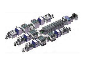 Best Inter-Connected SMT Assembly Line Multi-Line Into Dual-Track Reflow Oven Wiring Scheme wholesale