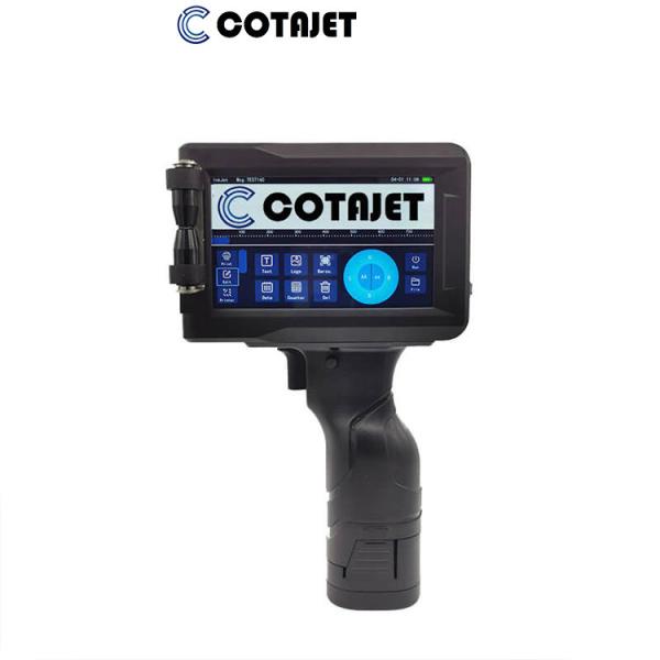 Cheap Portable Handheld Inkjet Printer Machine , Handheld Inkjet Batch Coding Machine for sale