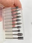 Ovel Type Point Tree Carbide Rotary File for Cutting Tooth File Processing