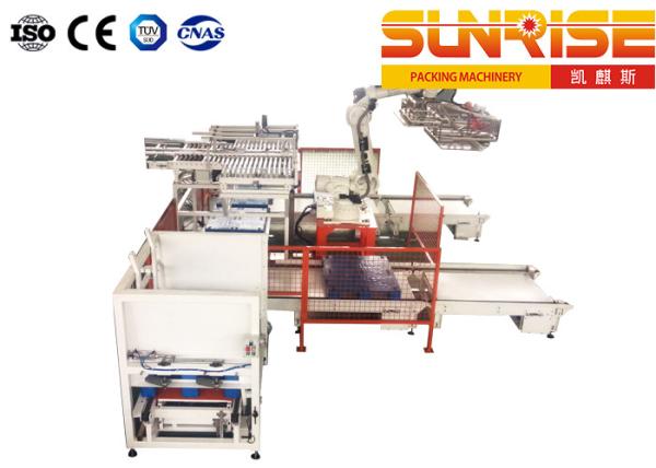 Cheap Robot Palletizing System 20 Boxes Per Minute Single Station Robot Palletizer for sale