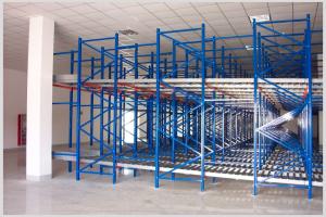 Best Smart Gravity Flow Racks Heavy Duty Gravity Roller Racking System wholesale