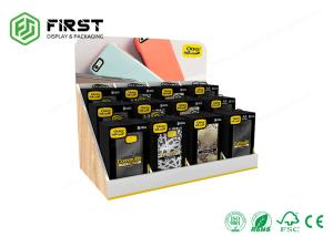 Best Corrugated 4C CYMK Printing Custom Recycled Cardboard Counter Display Boxes With UV Coating wholesale