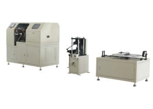 Spin On Filter Cutting Machine Oil Fuel Filter Full Auto Spiral Center Tube Making