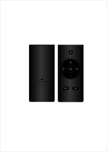 Best Rubber Keypad 2.4g Bluetooth Remote For Smart Tv Hard IC Fast Simple Settlement wholesale