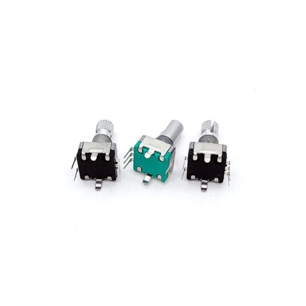 Cheap CE Rotary Encoder Switch 11mm Encoder With Screw Thread Speaker Audio for sale