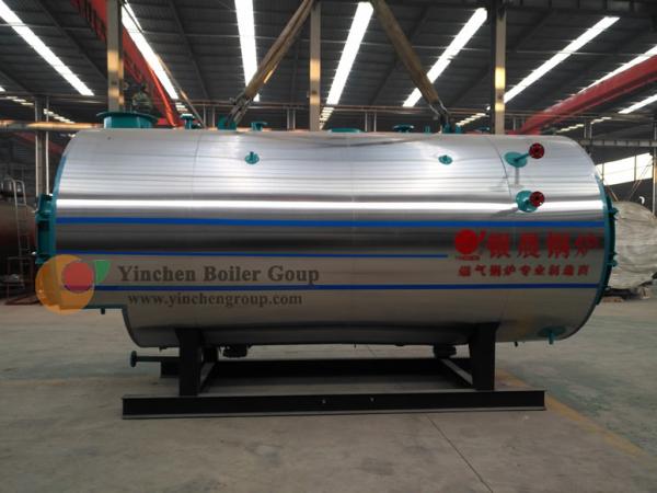 Cheap 0.5-20 T/H High Efficiency Natural Gas Steam Boiler Three Return Fire Tube for sale