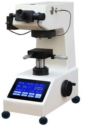 Cheap Auto Turret Touch Screen Vickers Hardness Testing Machine With USB Interface / Halogen Lamp for sale