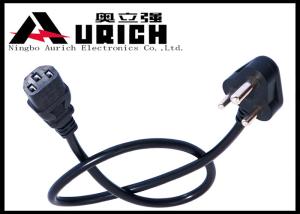 3 Pole South African Power Cord 3 Prong Plug 16A 250V SABS Standard