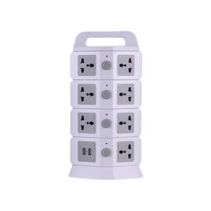 Multi Hole Terminal Board Extension Cord Socket With Usb Plug