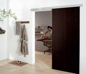 China Manual open Anti-clamp Semi automatic door , indoor auto slide door on sale